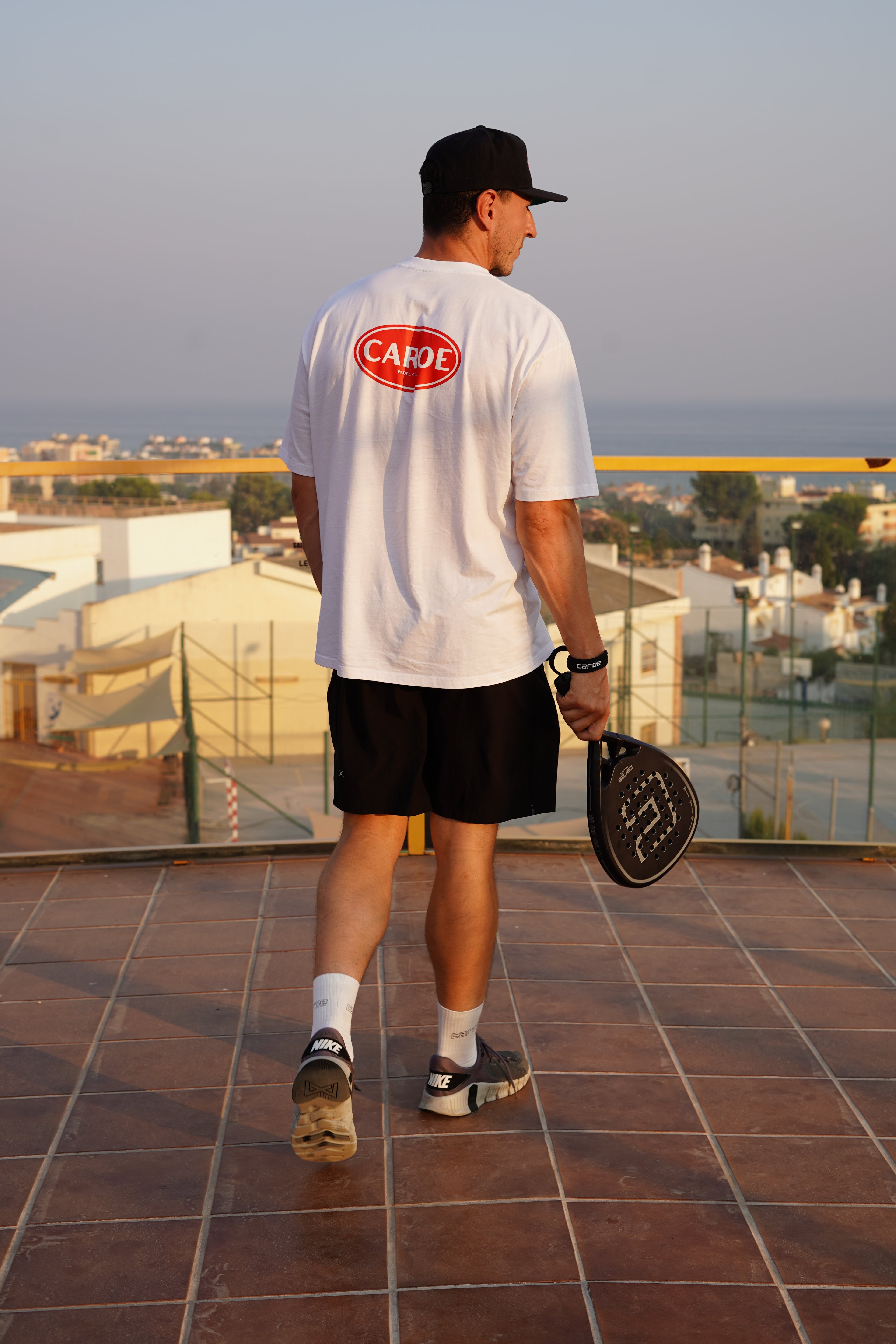 Caroe Off Court Edition T Shirt Oval Red