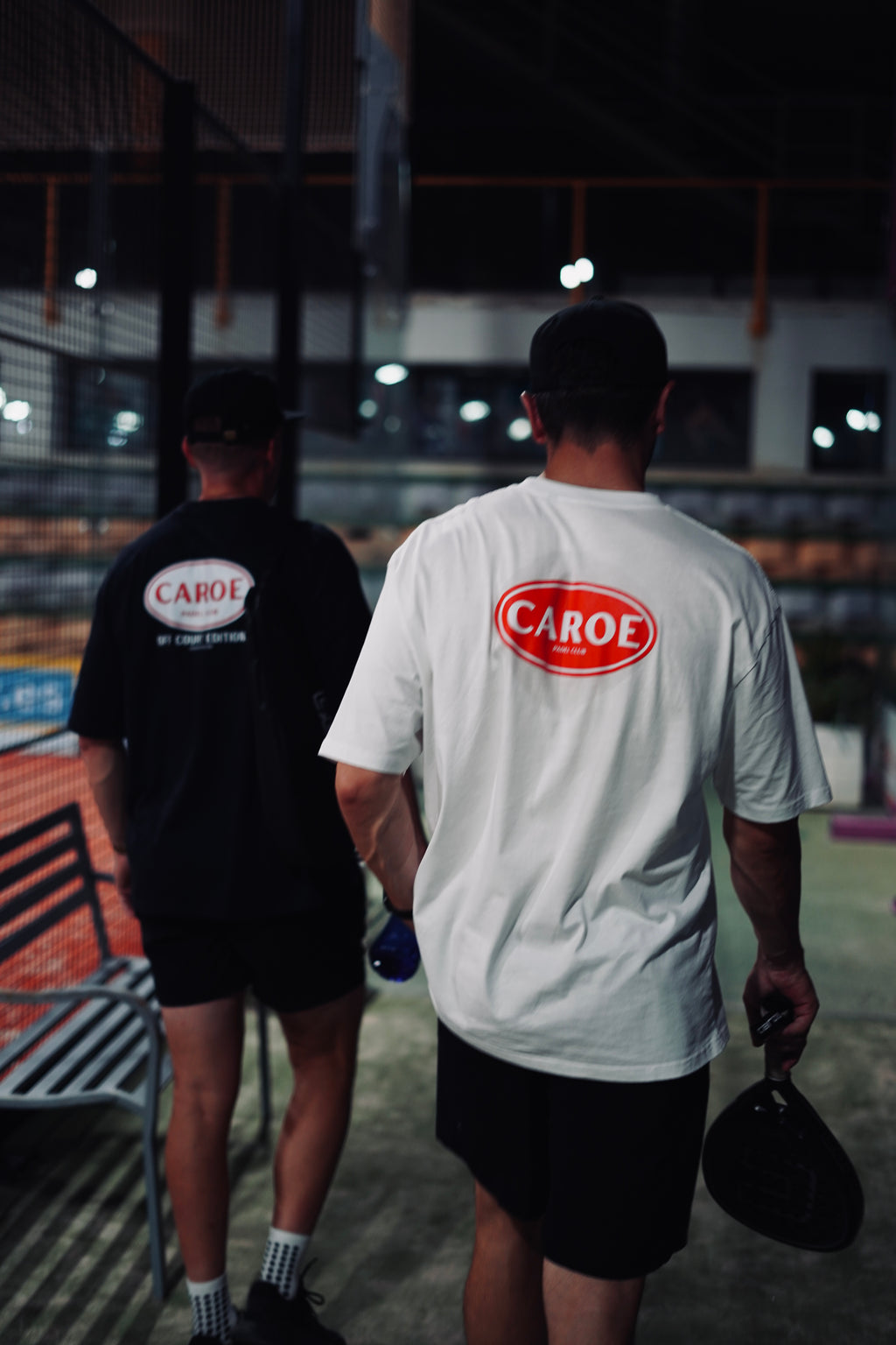 Caroe Off Court Edition T Shirt Oval Red